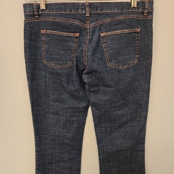 Patrizia Pepe Firenze Skinny Jeans Size 46 (33x34.5) Boot Cut Blue Denim‎ EUC - Picture 12 of 16